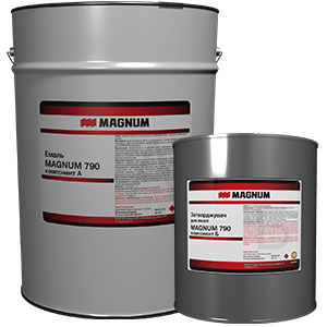 Емаль Magnum 790 RAL 7035 світло-сірий матовий 20,5 кг.